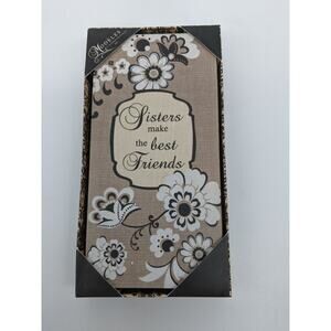 Modeles - Sisters Make the Best Friends - Canvas Plaque